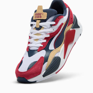 Tenis RS-X³ NYC FLAGSHIP para hombre, PUMA White-Club Navy-Club Red, extralarge