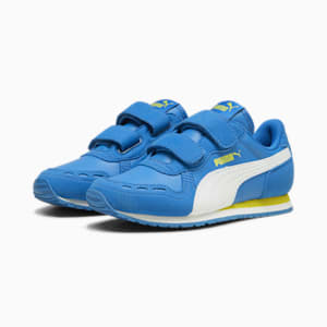 Cabana Racer SL 20 V Kids' Sneakers, PUMA Team Royal-PUMA White-Yellow Burst, extralarge-IND