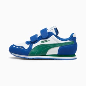 キッズ カバナレーサー SL 20 V スニーカー 17-21cm, PUMA White-Vine-Cobalt Glaze, extralarge-JPN