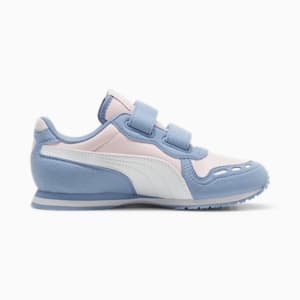 キッズ カバナレーサー SL 20 V スニーカー 17-21cm, Whisp Of Pink-PUMA White-Zen Blue, extralarge-JPN