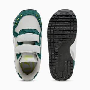 Cabana Racer SL 20 V Toddlers' Shoes, Cool Light Gray-PUMA White-Dark Myrtle-Lime Smash, extralarge
