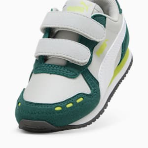 Cabana Racer SL 20 V Toddlers' Shoes, Cool Light Gray-PUMA White-Dark Myrtle-Lime Smash, extralarge