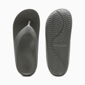 ユニセックス ウェーブ フリップ サンダル, Cast Iron, extralarge-JPN