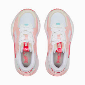 RS-Z Top Little Kids' Shoes, Puma White-Sunset Pink