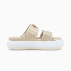 Suede Mayu Infuse Women's Sandals, Putty-Puma White-Pristine