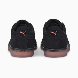 Suede Double Layer Sneaker, Puma Black-Neon Citrus