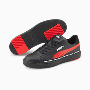 Serve Pro Lite Sneakers, Puma Black-High Risk Red-Puma White