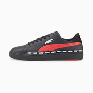 Serve Pro Lite Sneakers, Puma Black-High Risk Red-Puma White