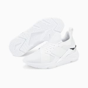 Muse X5 Metal Women's Sneakers, Puma White-Puma Silver, extralarge-IND