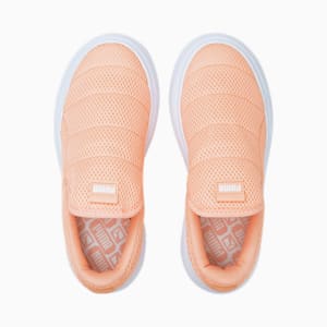 Suede Mayu Slip-On Mono Women's Sneakers, Fizzy Melon-Puma White