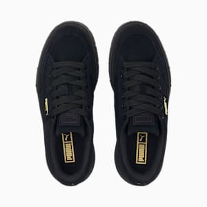 Mayze Stack Suede Sneakers Women, Puma Black