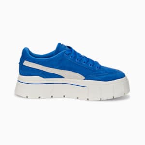 Mayze Stack Suede Sneakers Women, Nebulas Blue
