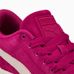 Mayze Stack Suede Sneakers Women, Festival Fuchsia