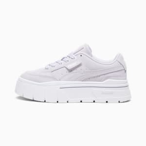 Mayze Stack Suede Sneakers Women, Spring Lavender, extralarge-GBR