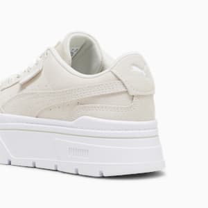 Mayze Stack Suede Sneakers Women, Warm White, extralarge-GBR