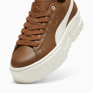 Mazye Luxe Women's Sneakers, Haute Coffee, extralarge