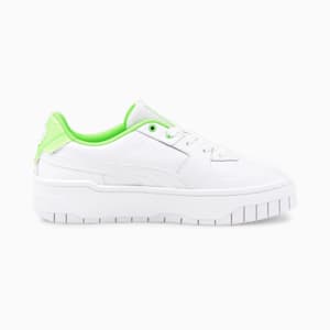 Zapatos deportivos Cali Dream Pop para mujer, Puma White-Green Glare