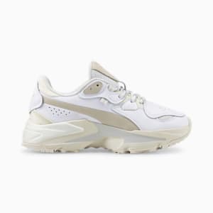 Orkid Black and White Women's Trainers, Puma White-Marshmallow