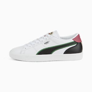 ウィメンズ PUMA x LIBERTY バスケット ヴィンテージ F スニーカー, Puma White-Puma Black