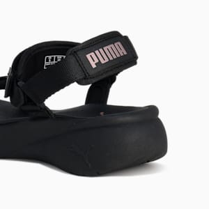 ウィメンズ ソフトライド VOLA サンダル, PUMA Black-Rose Gold, extralarge-JPN