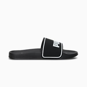 Leadcat 2.0 Unisex Slides, Puma Black-Puma White, extralarge-IND