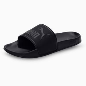 Leadcat 2.0 Unisex Slides, Puma Black-Puma Black, extralarge-IND