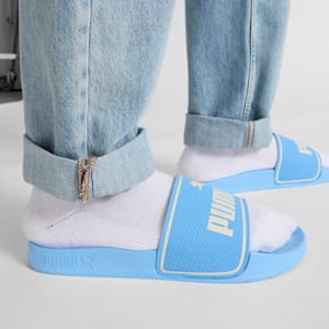 Leadcat 2.0 Slides, Team Light Blue-Alpine Snow, extralarge