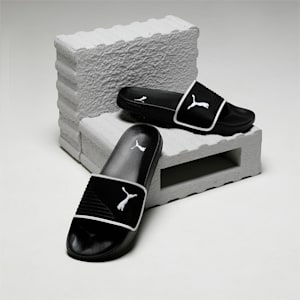 Leadcat 2.0 Shower Men's Slides, Puma Black-Puma White