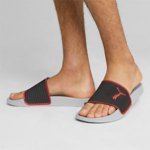 Puma red floater sandals 2025