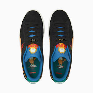 PUMA x Garfield Suede Men's Sneakers, Dark Cheddar-Celandine-Vallarta Blue