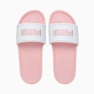 Platform Women's Slides, Puma White-Chalk Pink