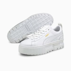 メイズ クラシック ウィメンズ スニーカー, Puma White, extralarge-JPN