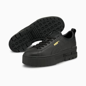 メイズ クラシック ウィメンズ スニーカー, Puma Black, extralarge-JPN