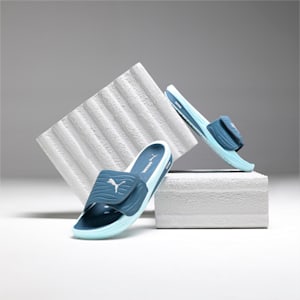 Nitrocat V Unisex Slides, Evening Sky-Nitro Blue