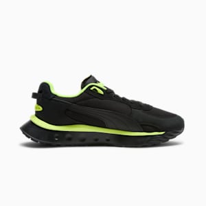 Tenis para hombre Wild Rider PUMA x LAMEO BALL, Puma Black-Puma Black, extralarge