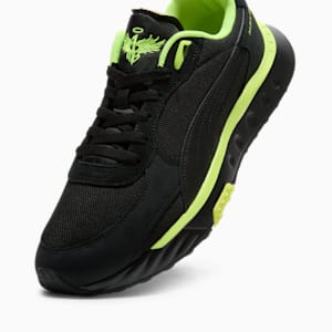 Tenis para hombre Wild Rider PUMA x LAMEO BALL, Puma Black-Puma Black, extralarge