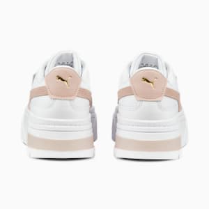 Zapatos deportivos Mayze Stack para mujer, Puma White-Rose Quartz