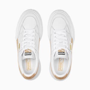 Mayze Stack Sneakers Women, Puma White-Light Sand