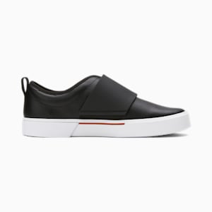 Tenis slip on El Rey II Leather, PUMA Black-Chili Powder, extralarge