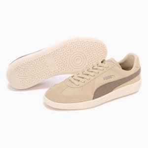 Army Trainer Croc Trainers, Pale Khaki-Fossil