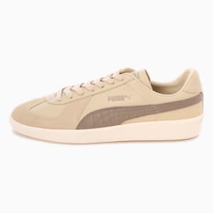 Army Trainer Croc Trainers, Pale Khaki-Fossil