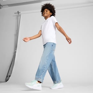 Tenis juveniles Pacer Easy Street, Peaceful Blue-PUMA White-Almost Apricot, extralarge