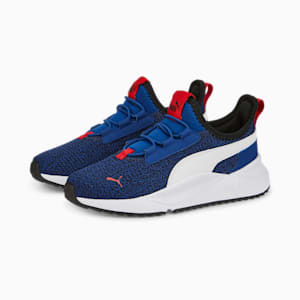 Pacer Easy Street AC Little Kids' Shoes, Blazing Blue-Puma White-High Risk Red
