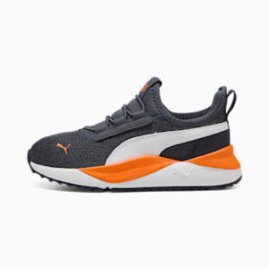 Tenis infantiles Pacer Easy Street AC, Galactic Gray-PUMA White-Orange Glo, extralarge