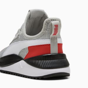 Tenis infantiles Pacer Easy Street AC, Cool Light Gray-PUMA White-Red Fire, extralarge