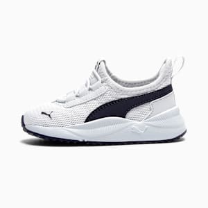 Tenis para bebés Pacer Easy Street AC, Silver Mist-New Navy, large