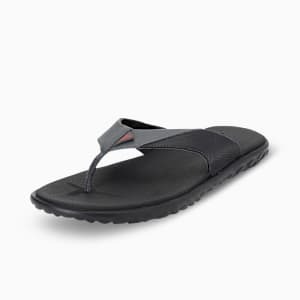 Galaxy Comfort V2  Flip Flops, Puma Black-Dark Shadow-High Risk Red, extralarge-IND