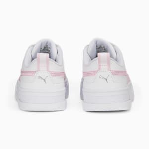 Mayze Kids' Trainers, PUMA White-Pearl Pink-Vivid Violet, extralarge-GBR