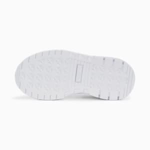Mayze Kids' Trainers, PUMA White-Pearl Pink-Vivid Violet