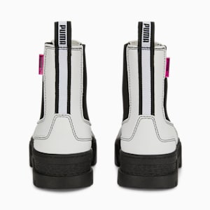 Mayze Pop Chelsea Boot Women, Puma White-Puma Black